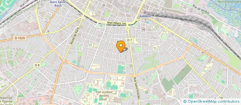 localisation de l'entreprise SCI COBIS à AMIENS