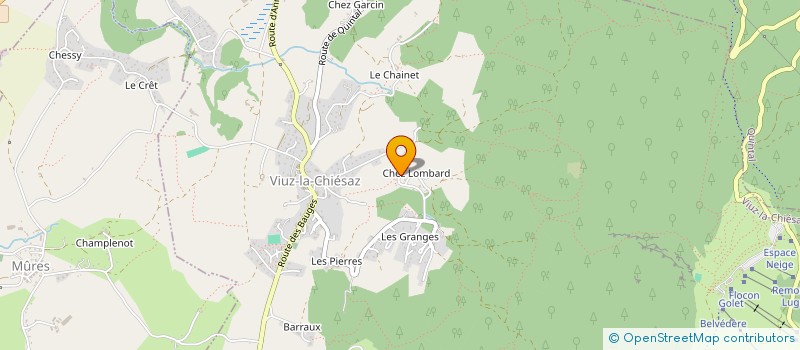 localisation de l'entreprise SCI COBLA KIINTEA  COLLONGES-AU-MONT-D'OR