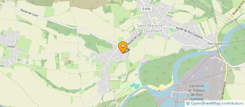 localisation de l'entreprise SCI COBRA  SAINT-MAURICE-DE-GOURDANS