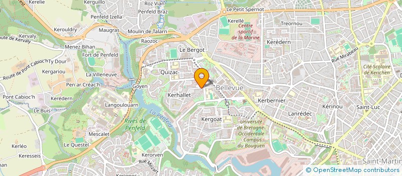 localisation de l'entreprise SCI COBRIMMO  BREST