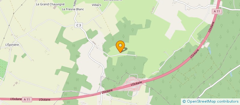 localisation de l'entreprise SCI COBWEBS  JARZE VILLAGES