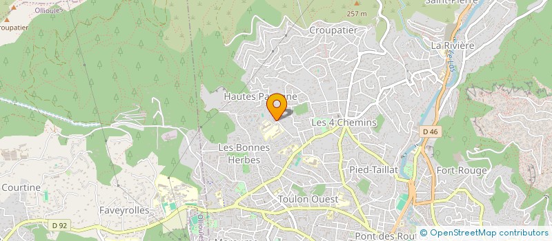 localisation de l'entreprise SCI COCA  TOULON