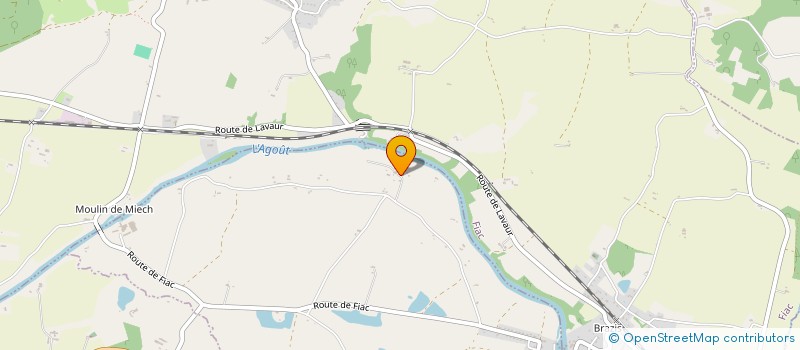 localisation de l'entreprise SCI COCADOR  VITERBE