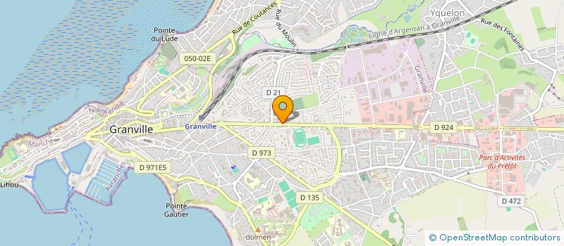 localisation de l'entreprise SCI COCASTIN à GRANVILLE