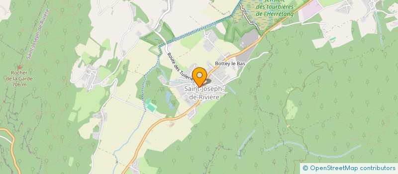 localisation de l'entreprise SCI COCC  SAINT-JOSEPH-DE-RIVIERE