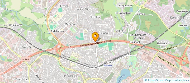 localisation de l'entreprise SCI COCCI à VANNES