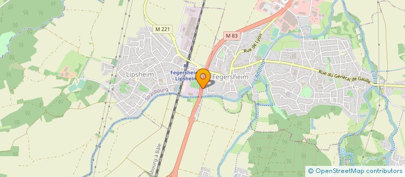 localisation de l'entreprise SCI COCCIMEL  ICHTRATZHEIM