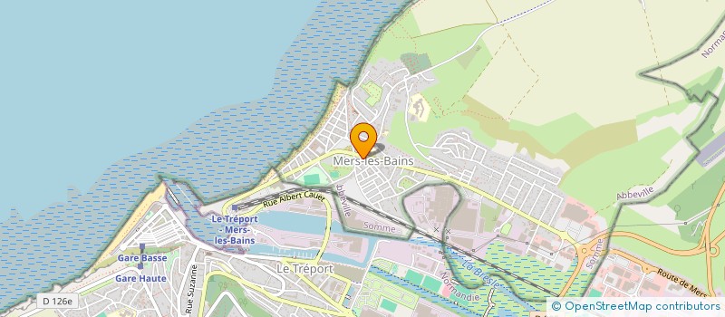 localisation de l'entreprise SCI COCCINELLE à MERS-LES-BAINS