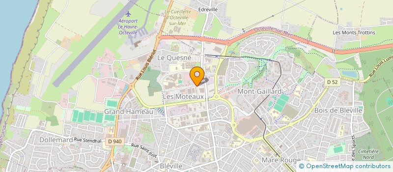 localisation de l'entreprise SCI COCCINELLE à LE HAVRE