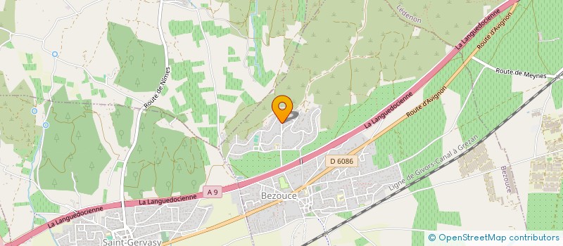 localisation de l'entreprise SCI COCCINELLE  BEZOUCE