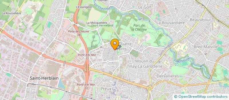 localisation de l'entreprise SCI COCHARD  SAINT-HERBLAIN