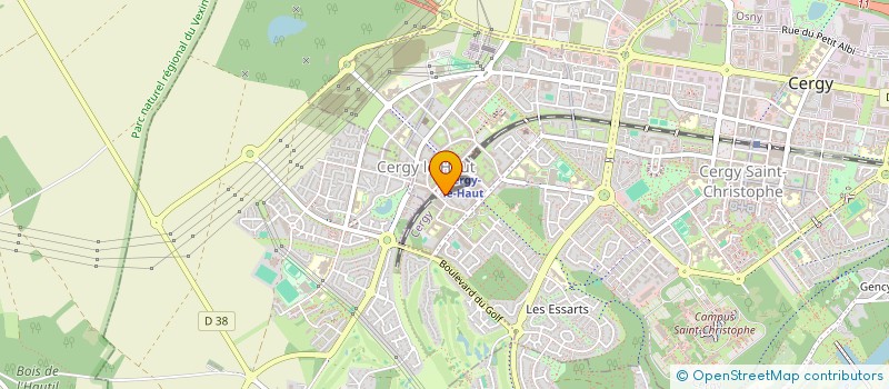 localisation de l'entreprise SCI COCHATO  CERGY