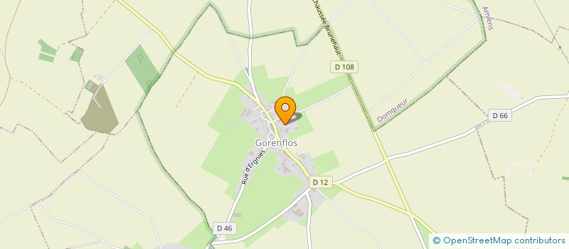 localisation de l'entreprise SCI COCHE & COCHE  GORENFLOS