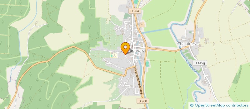 localisation de l'entreprise SCI COCHENER FOISSY  VAUCOULEURS