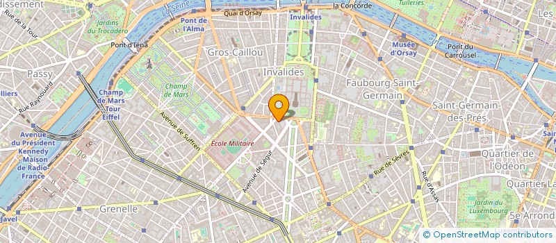 localisation de l'entreprise SCI COCHIN LOWENDAL  PARIS