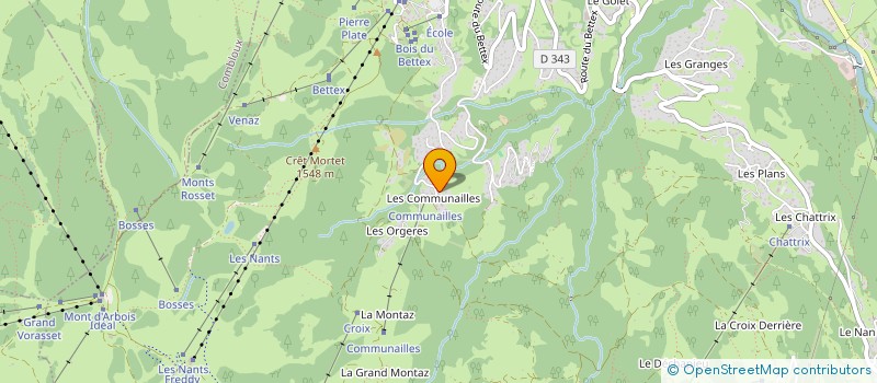 localisation de l'entreprise SCI COCKPIT  SAINT-GERVAIS-LES-BAINS