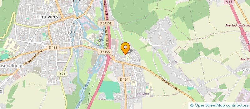 localisation de l'entreprise SCI COCLANI à LOUVIERS