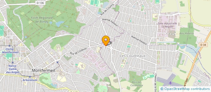 localisation de l'entreprise SCI COCO  CHELLES