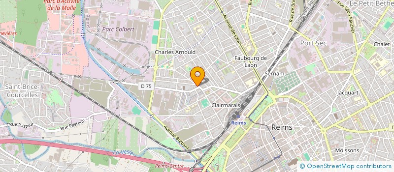 localisation de l'entreprise SCI COCO  REIMS