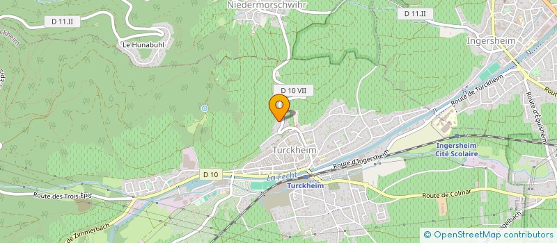 localisation de l'entreprise SCI COCOLINO  TURCKHEIM