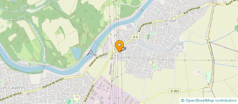 localisation de l'entreprise SCI COCONAT  JONAGE