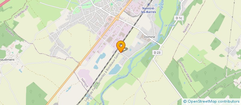 localisation de l'entreprise SCI COCONATH  NAINTRE