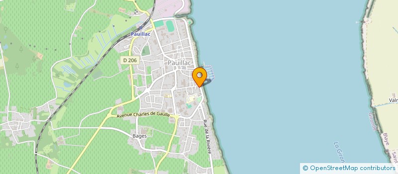 localisation de l'entreprise SCI COCOON  PAUILLAC