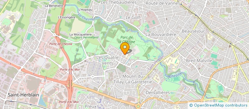 localisation de l'entreprise SCI COCOONING  SAINT-HERBLAIN