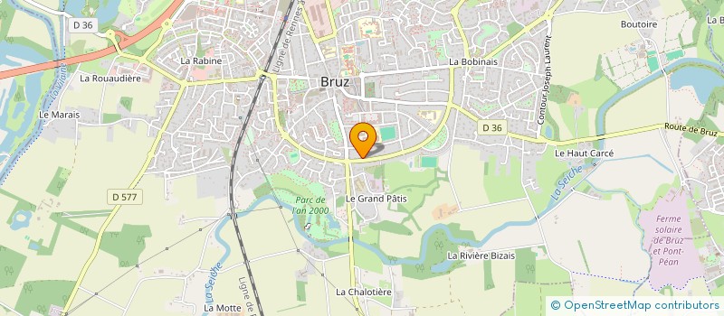 localisation de l'entreprise SCI COCORICO  BRUZ