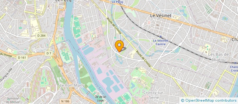 localisation de l'entreprise SCI COCTEAU  LE VESINET