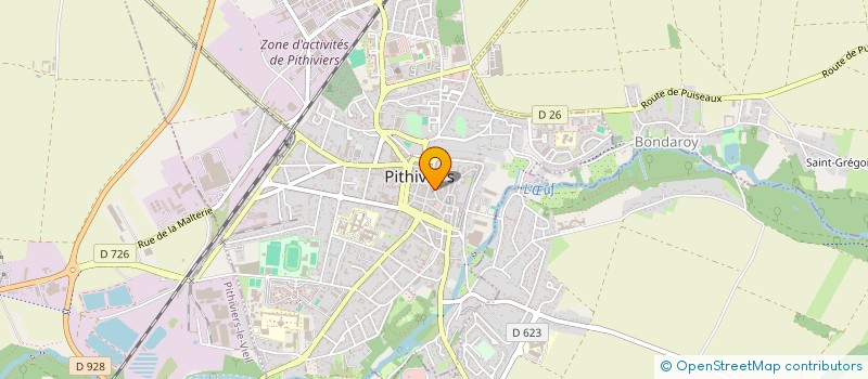 localisation de l'entreprise SCI COCTEAU à LE MALESHERBOIS