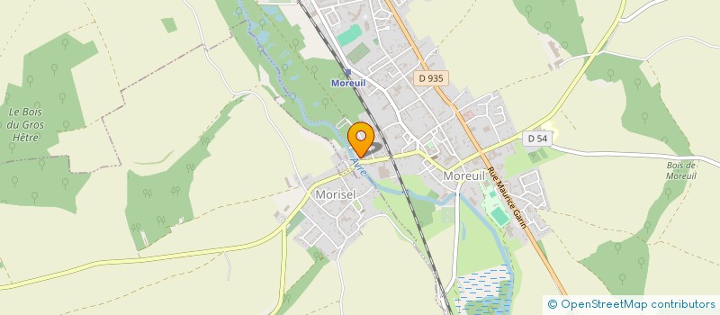 localisation de l'entreprise SCI CODE à MOREUIL