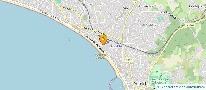 localisation de l'entreprise SCI CODE LE FOURNEAU  PORNICHET