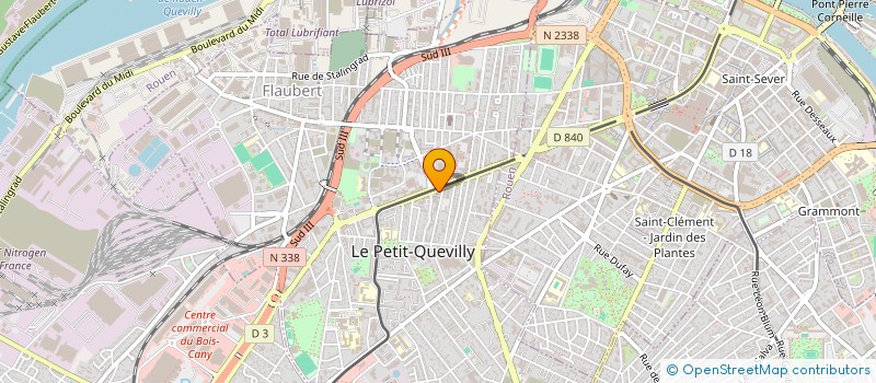 localisation de l'entreprise SCI CODEL à LE PETIT-QUEVILLY