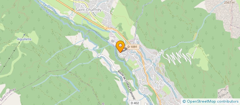 localisation de l'entreprise SCI CODELAMI à BRIANCON