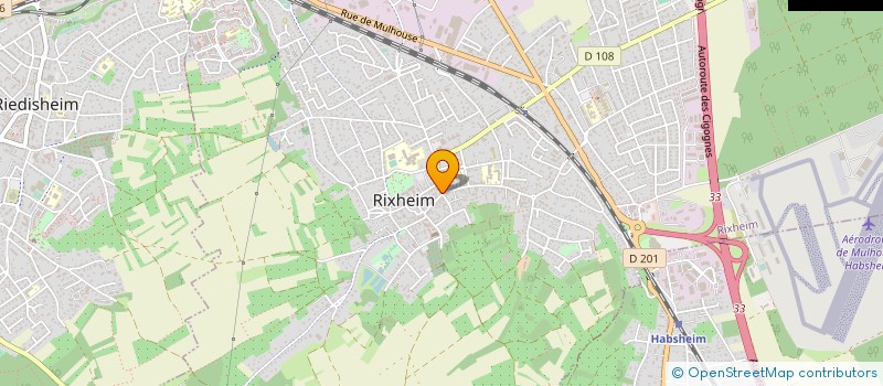 localisation de l'entreprise SCI CODENIS  RIXHEIM