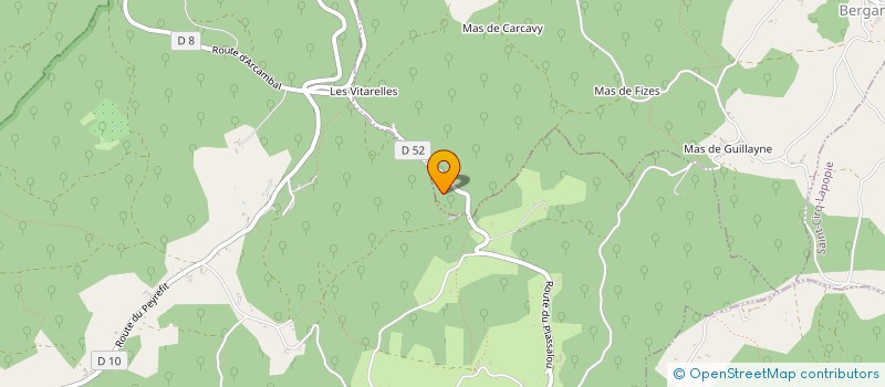 localisation de l'entreprise SCI CODET  FRANCOULES