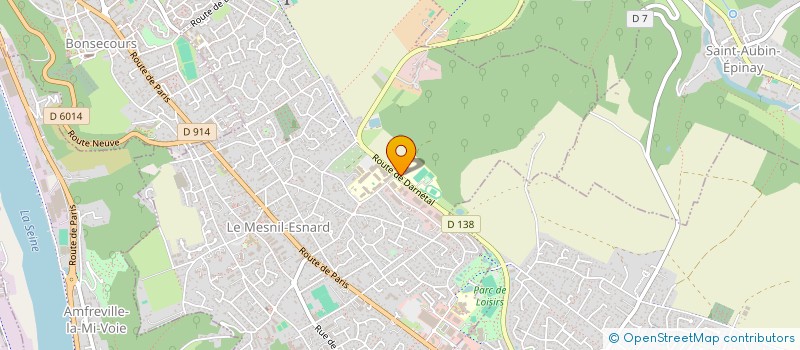 localisation de l'entreprise SCI CODEV IMMOBILIER  BONSECOURS