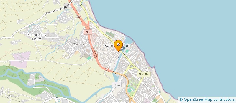 localisation de l'entreprise SCI CODI à SAINT-BENOIT