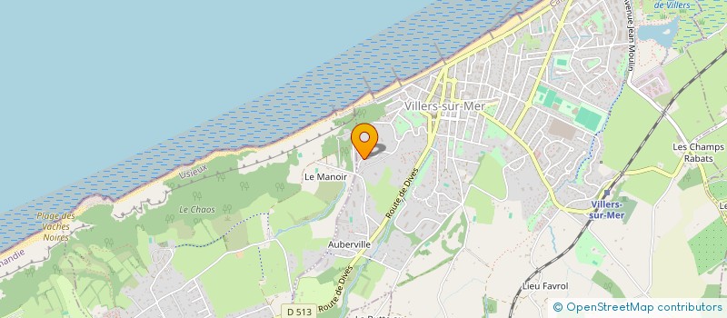 localisation de l'entreprise SCI CODIMA  VILLERS-SUR-MER