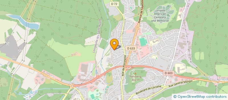 localisation de l'entreprise SCI CODISTE  VALMONT