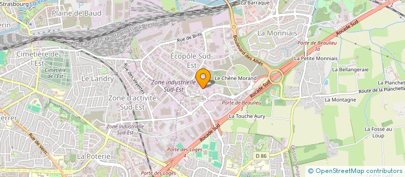 localisation de l'entreprise SCI COELHO à SEVREMOINE