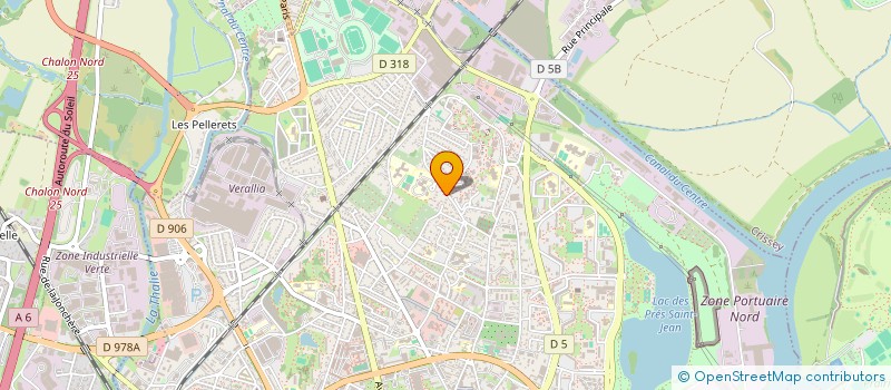 localisation de l'entreprise SCI COELHO INVESTISSEMENTS à CHALON-SUR-SAONE
