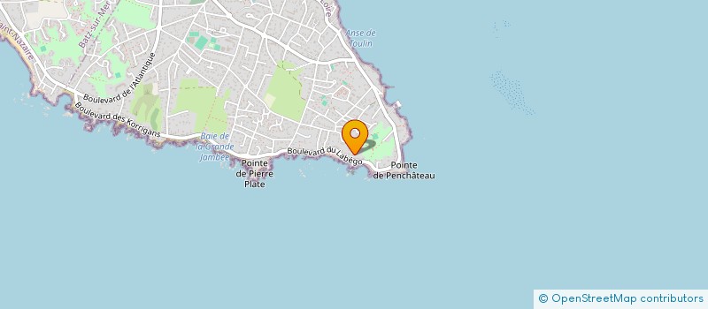 localisation de l'entreprise SCI COELMO  LE POULIGUEN