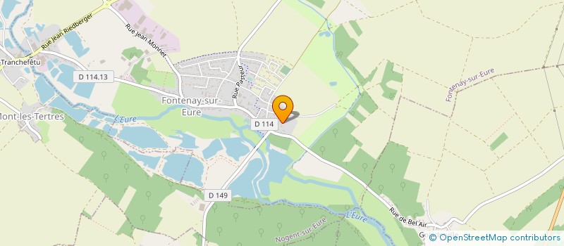 localisation de l'entreprise SCI COESTESQUIS à FONTENAY-SUR-EURE