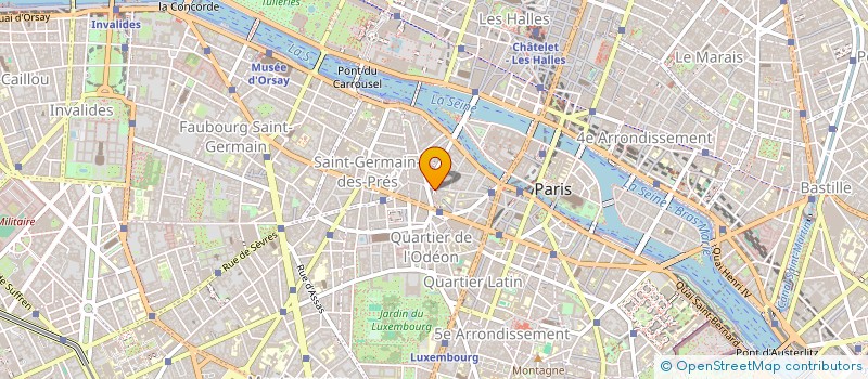 localisation de l'entreprise SCI COET ER LANN  PARIS