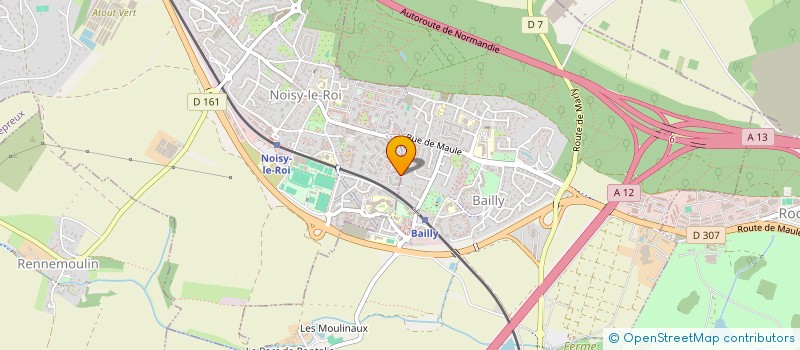 localisation de l'entreprise SCI COEUR D'OR à NOISY-LE-ROI