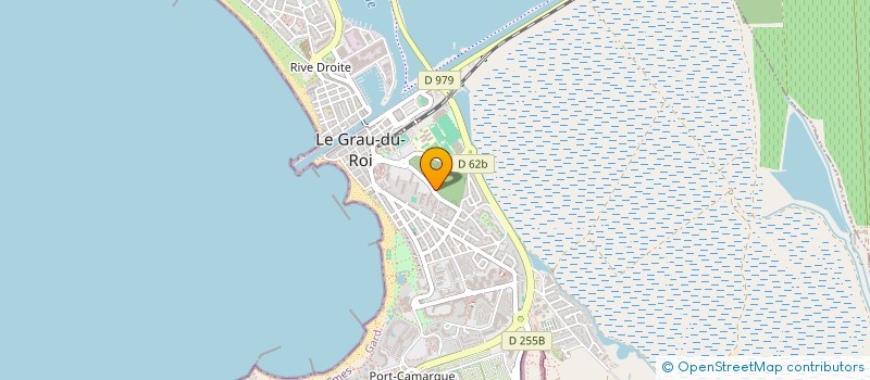 localisation de l'entreprise SCI COEUR DE CAMARGUE  LE GRAU DU ROI