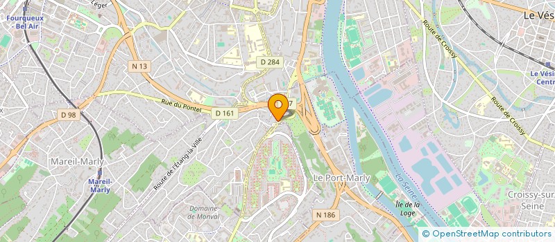 localisation de l'entreprise SCI COEUR DE VIE  LE PORT-MARLY