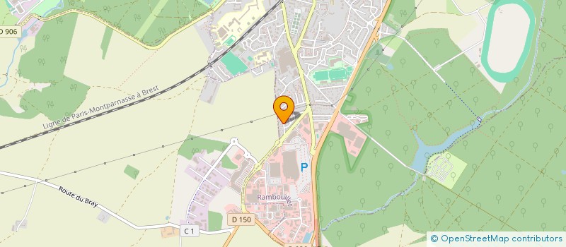 localisation de l'entreprise SCI COEUR JOIE à RAMBOUILLET